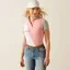 Ariat Ladies Taryn Polo - Flamingo Pink