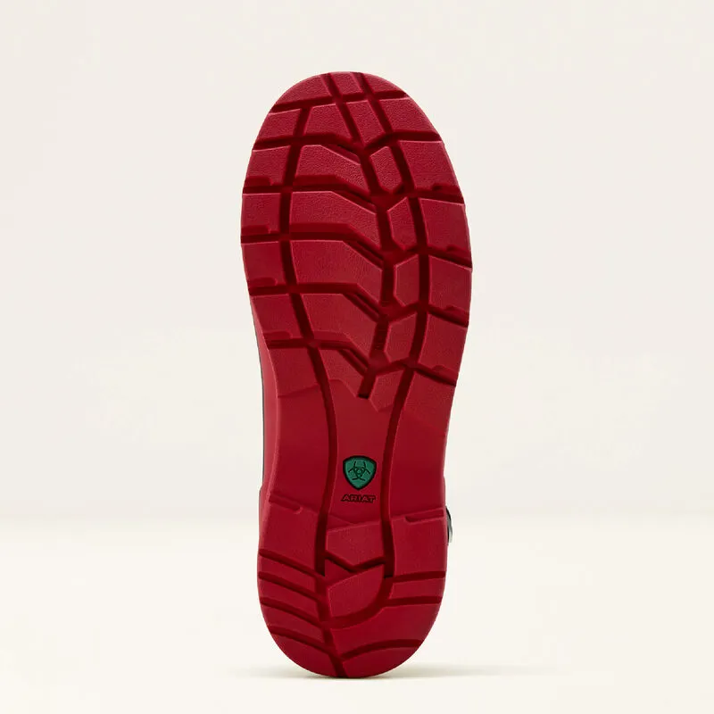 Ariat Ladies Kelmarsh Mid Rubber Boot - Team Red-4