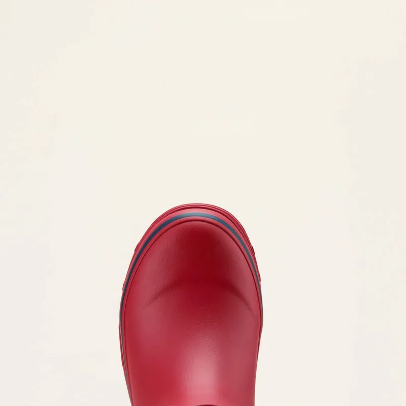 Ariat Ladies Kelmarsh Mid Rubber Boot - Team Red-3