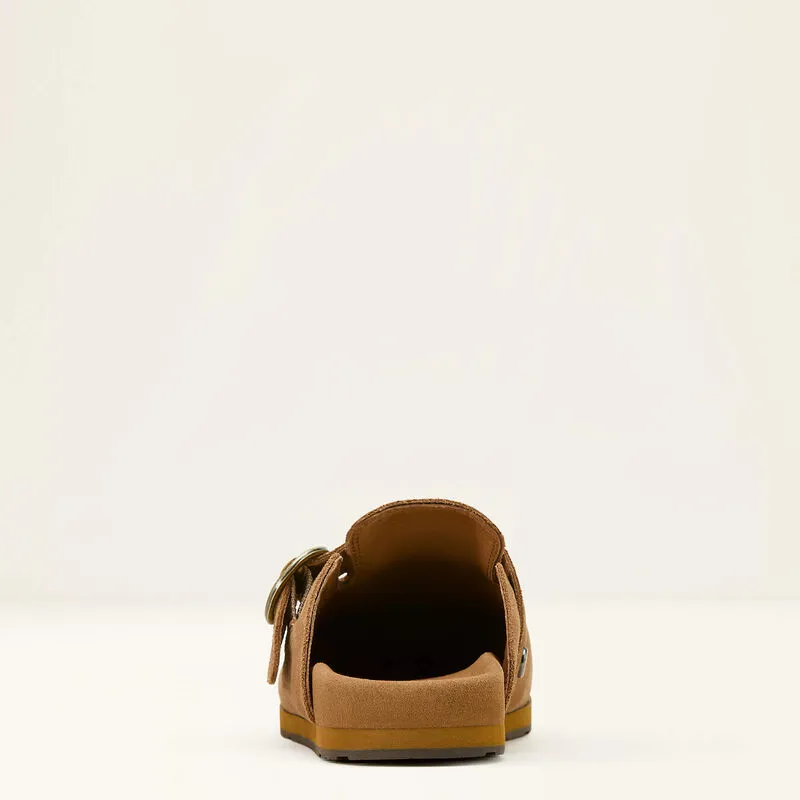 Ariat Ladies Country Mule - Caramel Suede-4