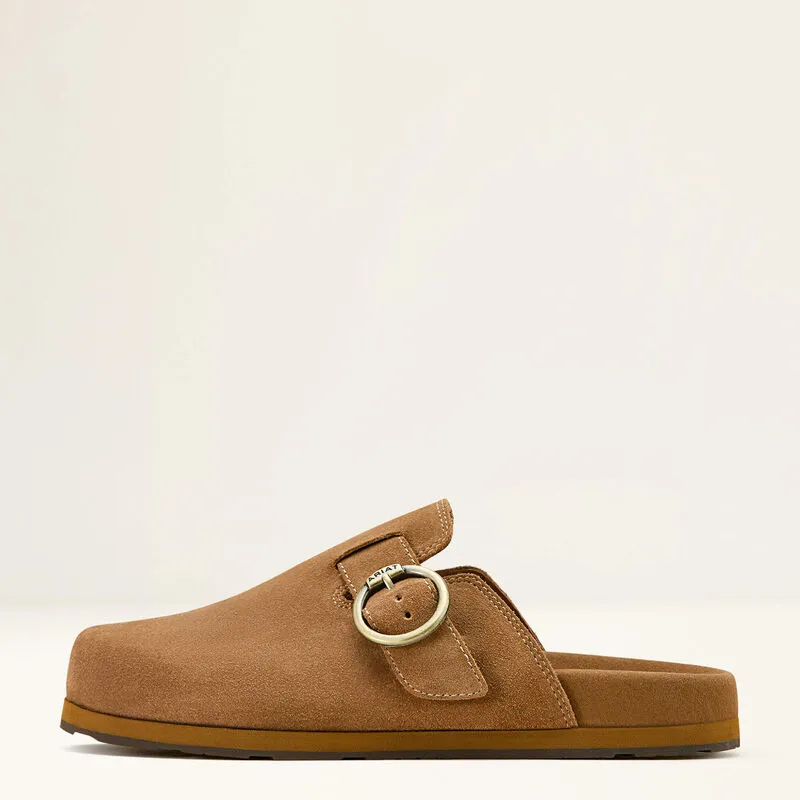 Ariat Ladies Country Mule - Caramel Suede-3