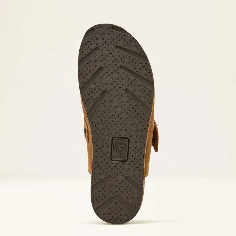 Ariat Ladies Country Mule - Caramel Suede-2