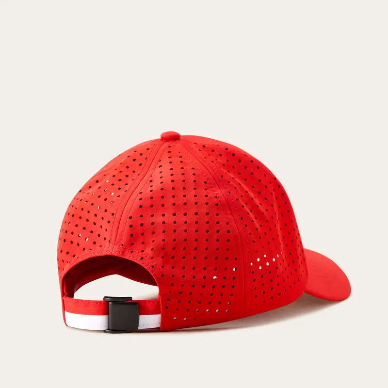 Ariat Unisex Tri Factor Cap - Flame Red-1