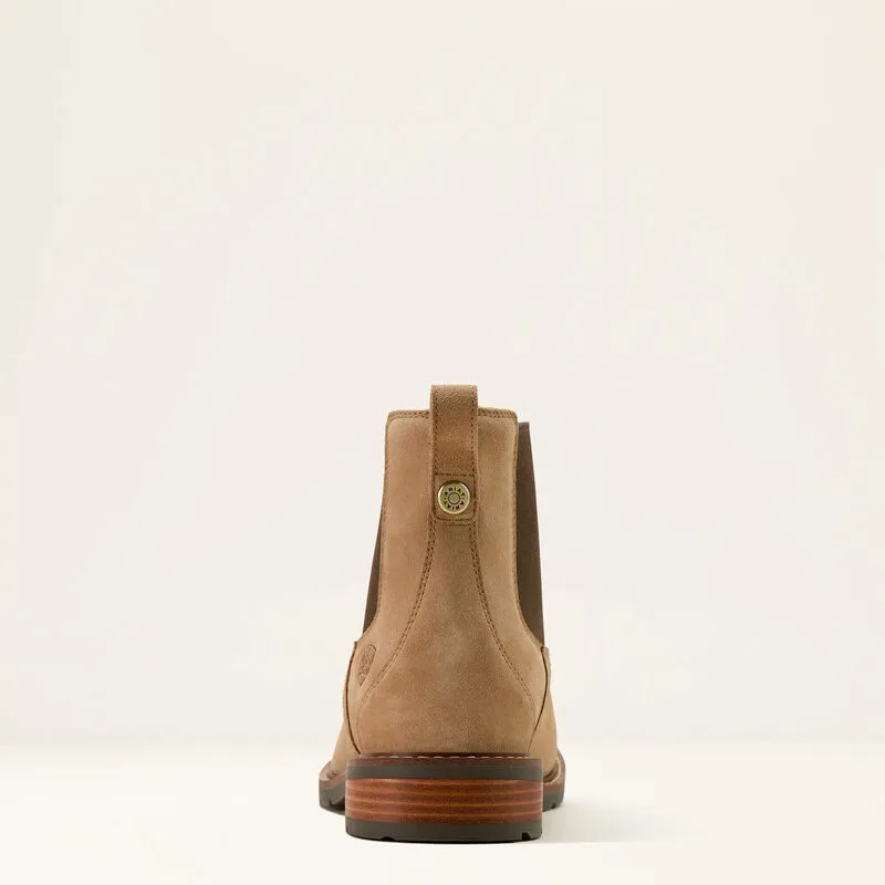 Ariat Wexford Chelsea Boot - Caramel Suede-4
