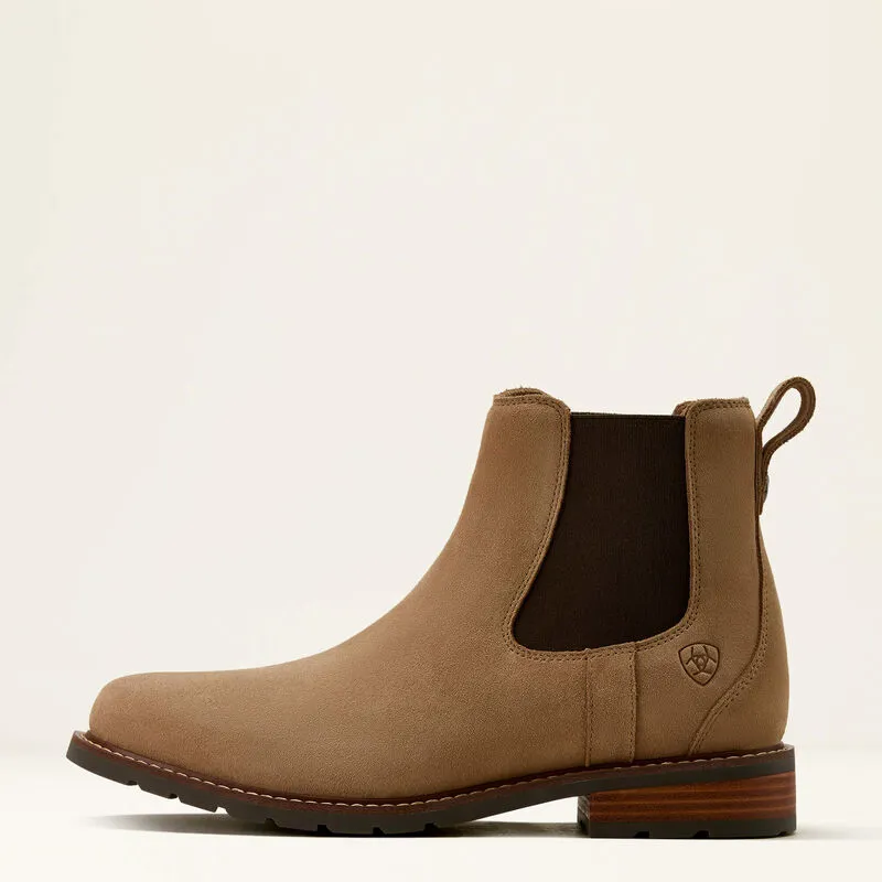 Ariat Wexford Chelsea Boot - Caramel Suede-1