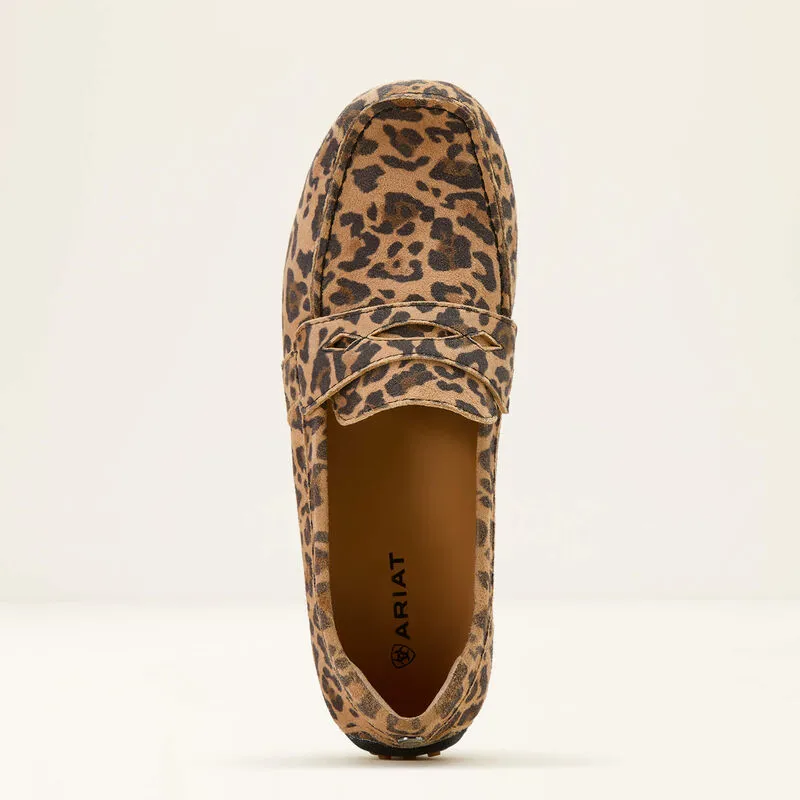 Ariat Ladies Selene Driving Moc - Cheetah-1