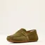 Ariat Ladies Selene Driving Moc - Dark Olive Suede