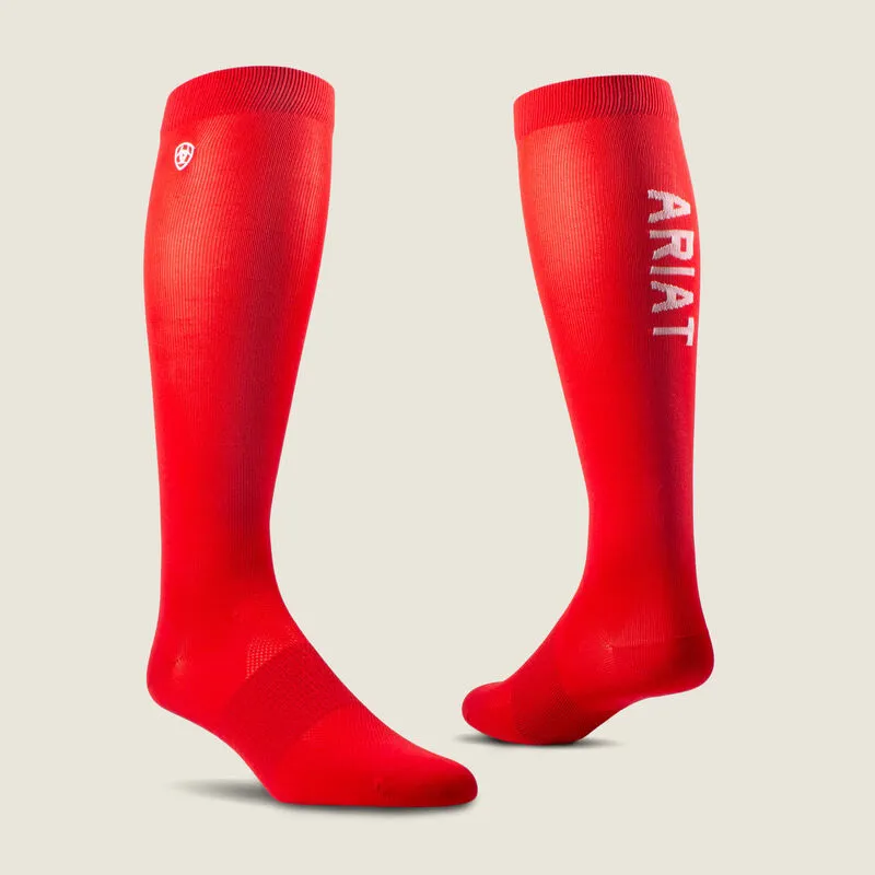AriatTEK Essential Socks - Flame Scarlet