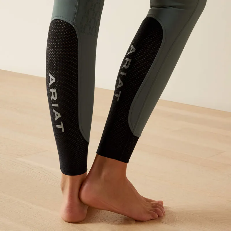 Ariat Ladies Tri Factor Vivacity Heat Half Grip Breech - Steel Sage-2