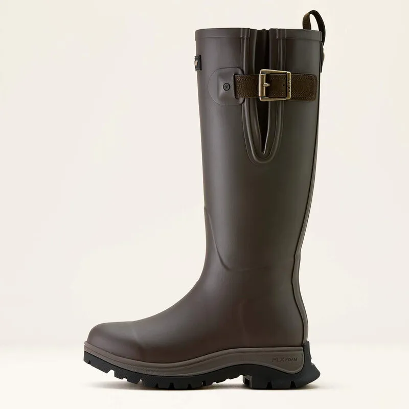 Ariat Ladies Woodstock Rubber Boot - Bracken Brown