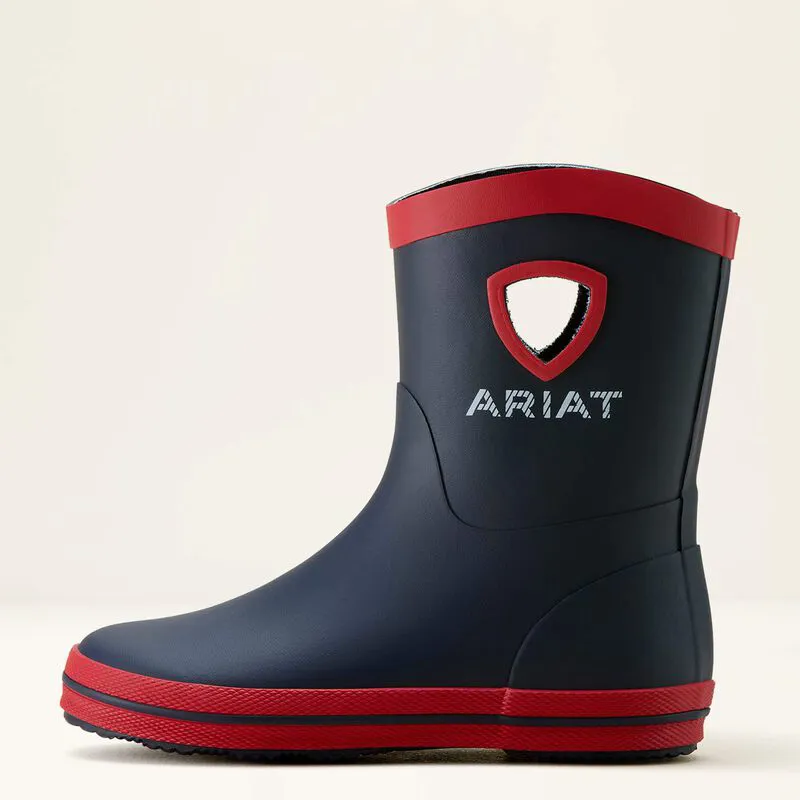 Ariat Youth Kelmarsh Rubber Boot - Team Navy-1