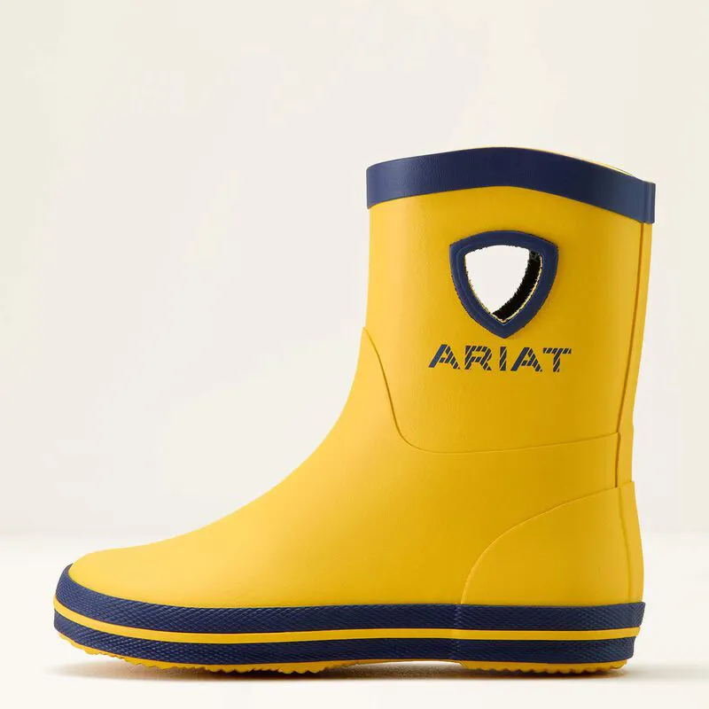 Ariat Youth Kelmarsh Rubber Boot - Yellow-1