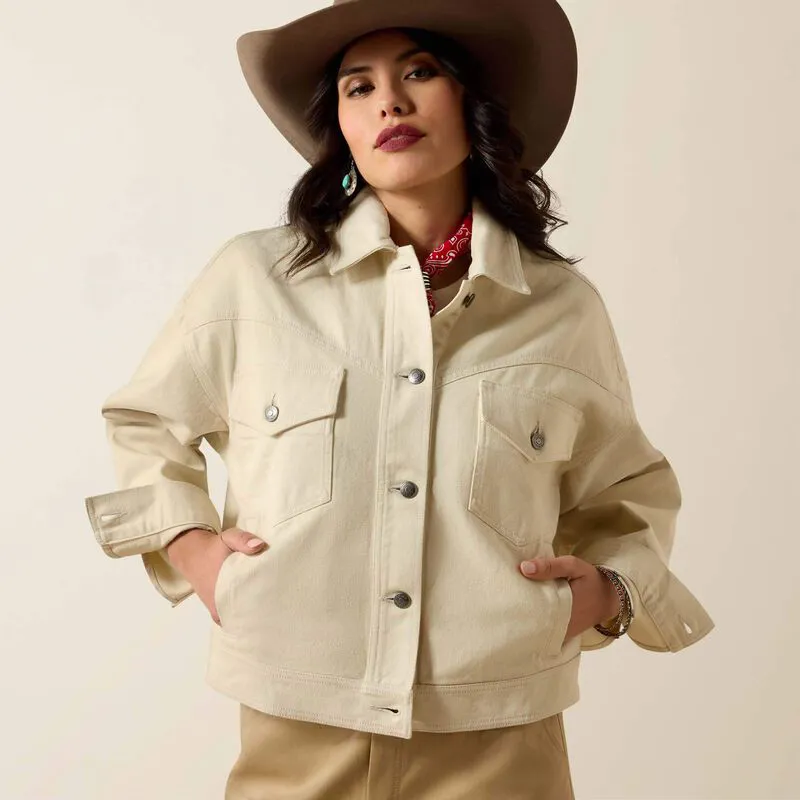 Ariat Solar Cotton Twill Jacket - Summer Sand-3