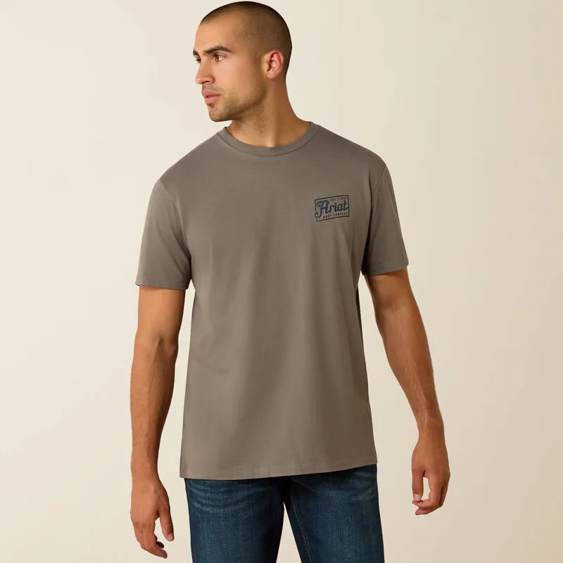 Ariat Paintriot Classic Fit T-Shirt - Smoked Pearl-1