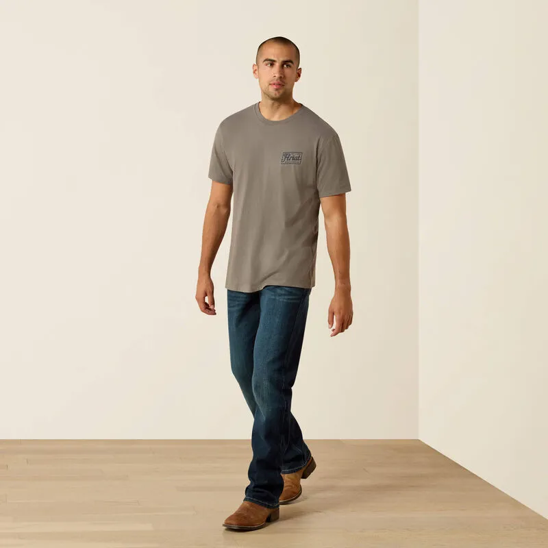 Ariat Paintriot Classic Fit T-Shirt - Smoked Pearl-2