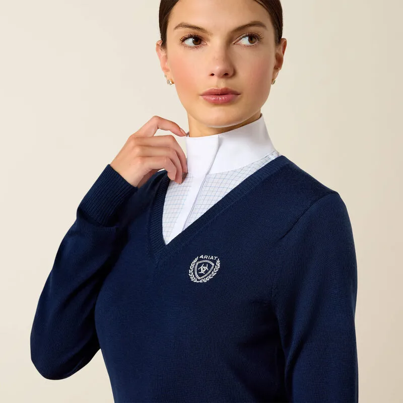 Ariat Saluut Sweater - Navy-3