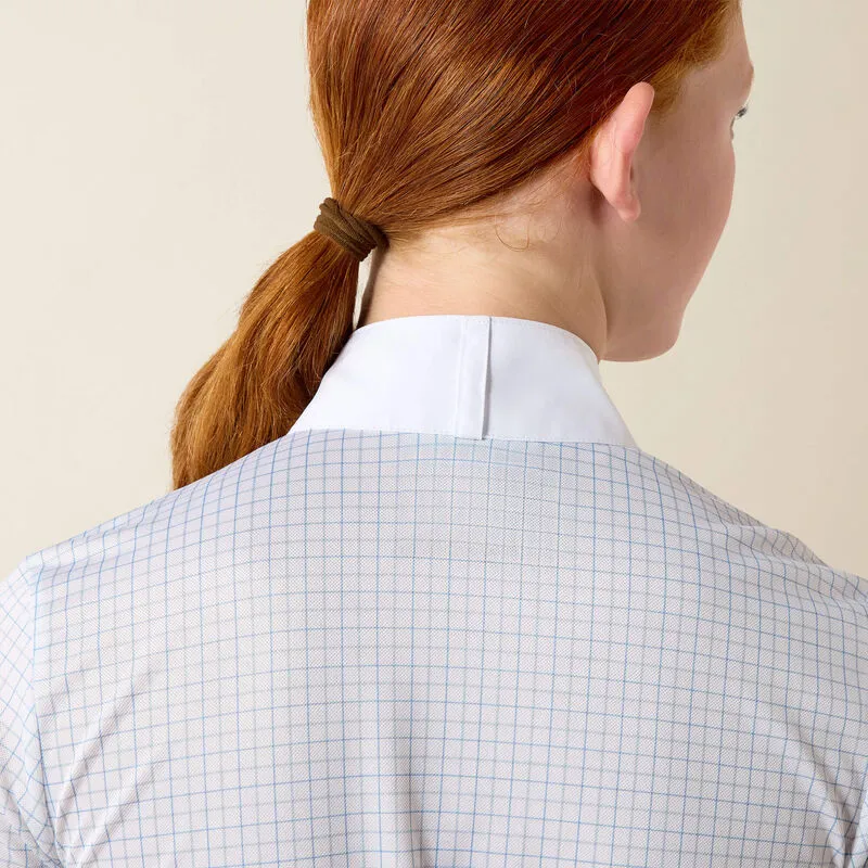 Ariat Youth Aptos Show Shirt - Riviera Check-4