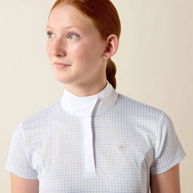 Ariat Youth Aptos Show Shirt - Riviera Check-2