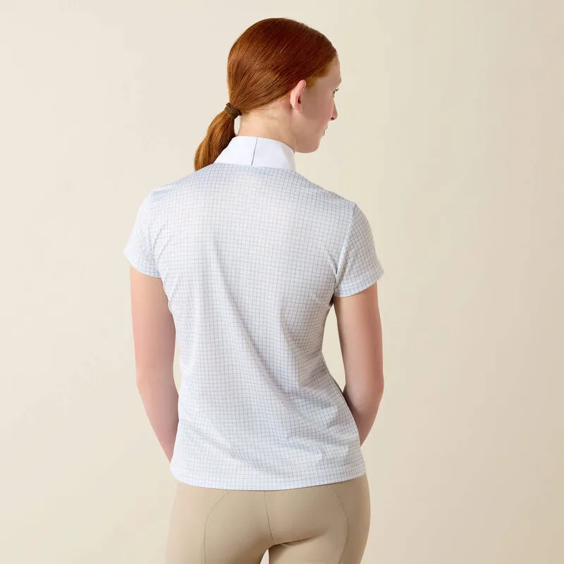 Ariat Youth Aptos Show Shirt - Riviera Check-1