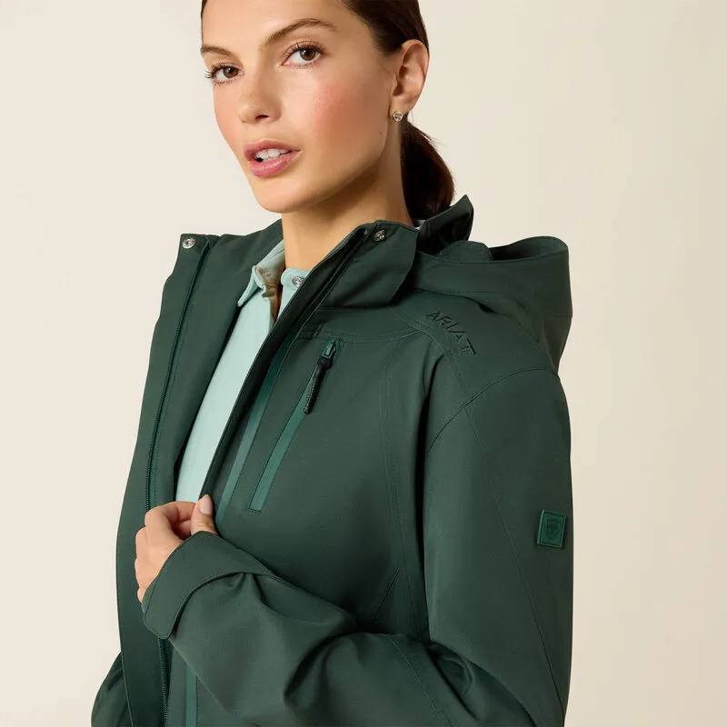 Ariat Coastal Waterproof Jacket - Monstera-1