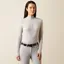 Ariat Ladies Solveil 1/2 Zip Baselayer - Show Grey