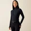 Ariat Ladies Solveil 1/2 Zip Baselayer - Black