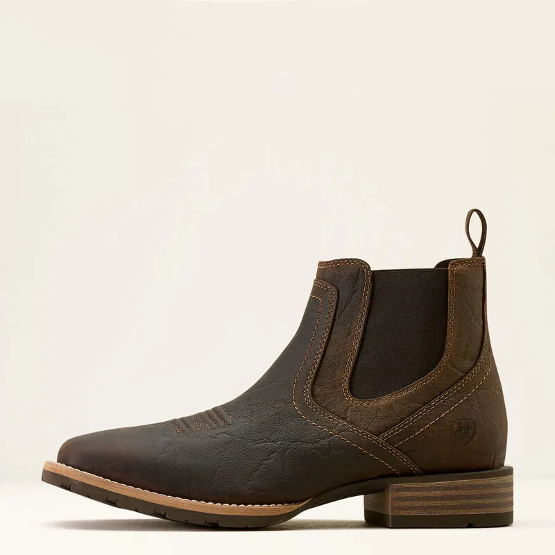 Ariat Hybrid Low Boy Western Boot - Warm Brown Elephant Print-5