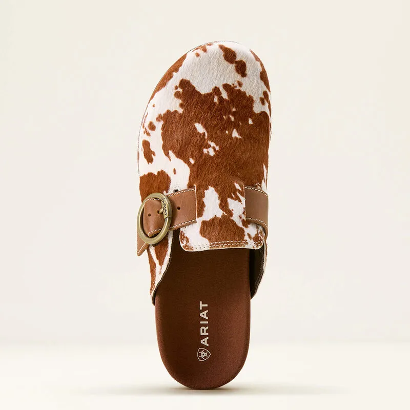 Ariat Country Mule - Cow Hair On-4