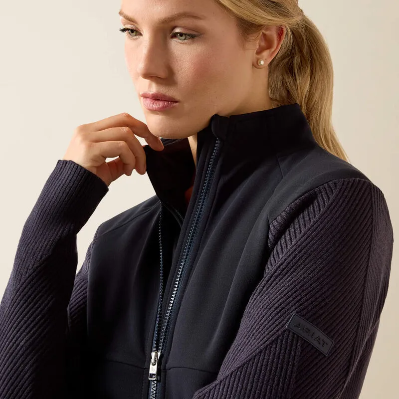 Ariat Ladies Skadi Full Zip - Show Navy-3