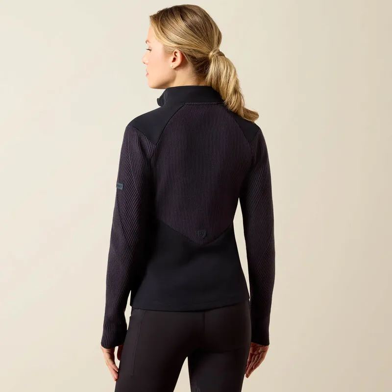 Ariat Ladies Skadi Full Zip - Show Navy-1