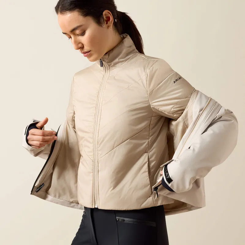 Ariat Ladies Troika Waterproof Jacket - Chateau Grey-5