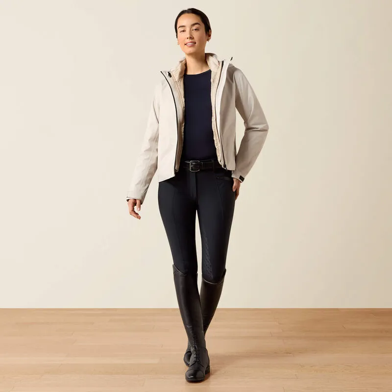 Ariat Ladies Troika Waterproof Jacket - Chateau Grey-2