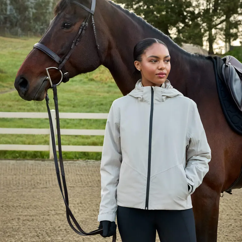 Ariat Ladies Troika Waterproof Jacket - Chateau Grey-7