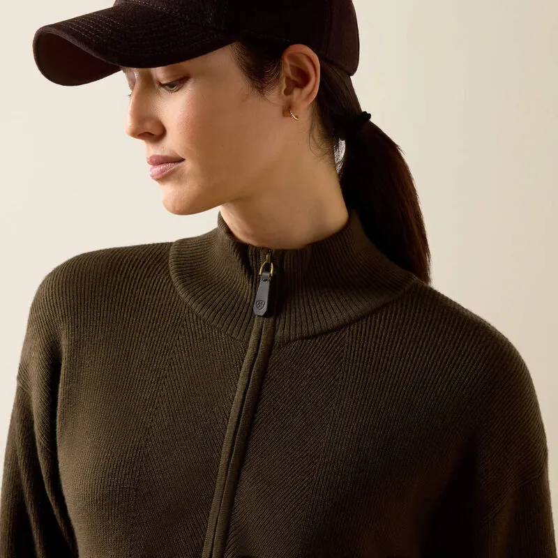 Ariat Ladies Foxleigh 1/2 Zip Sweater-4