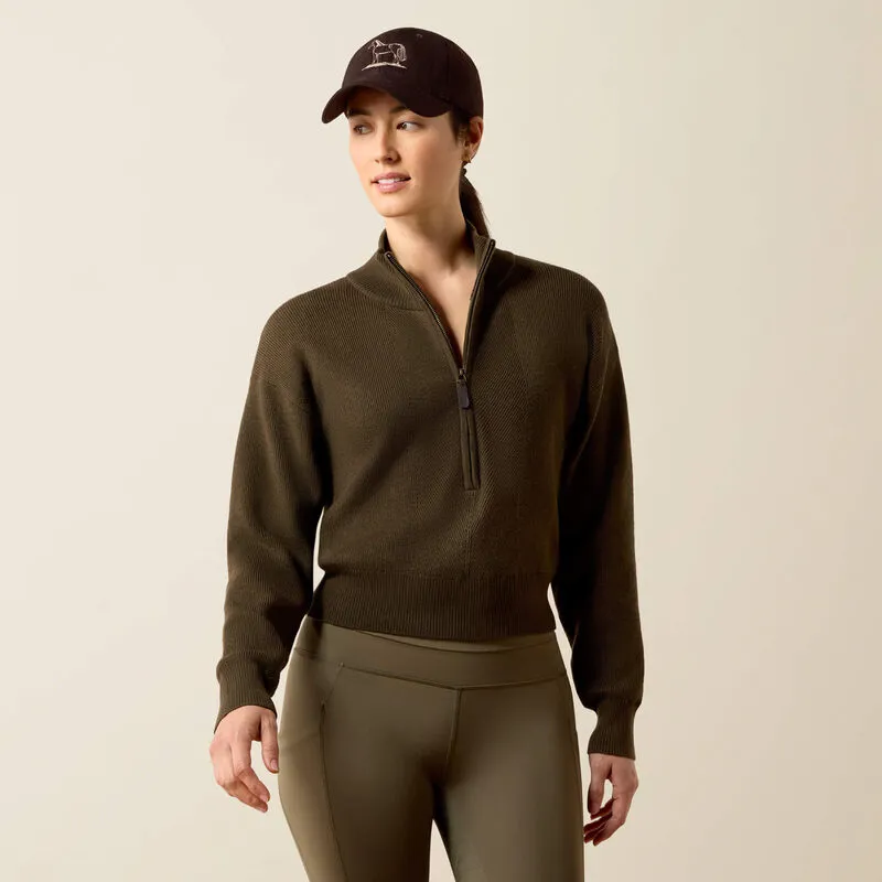 Ariat Ladies Foxleigh 1/2 Zip Sweater