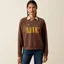Ariat Ladies Essential Crew Sweatshirt - Chicory Coffee Heather