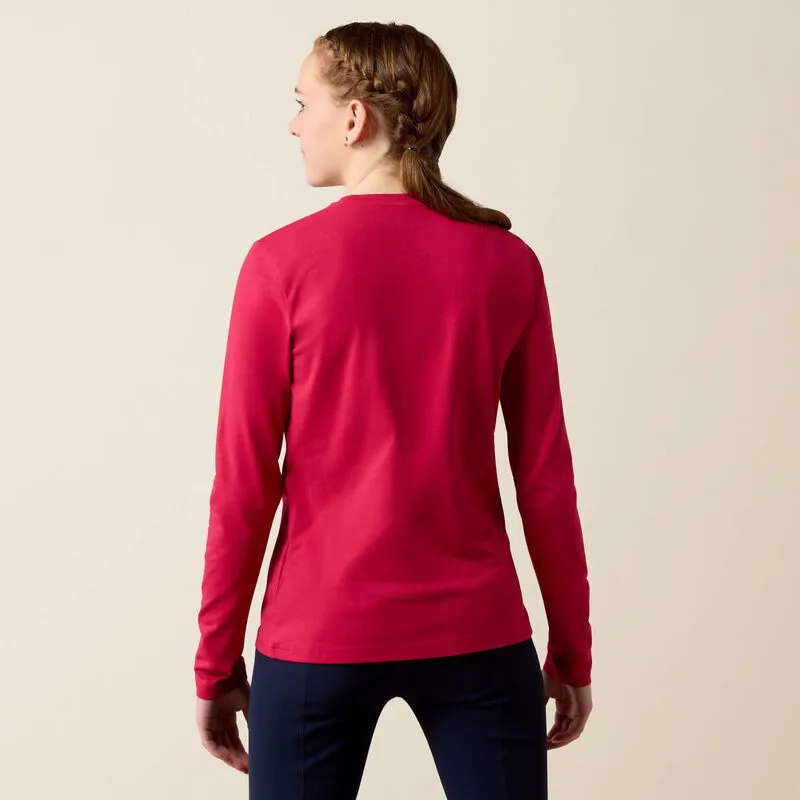 Ariat Youth Swish T-Shirt - Granita-1