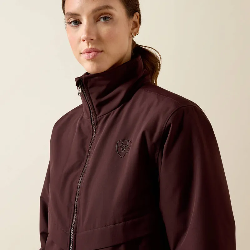 Ariat Ladies Stable 2.0 Insulated Jacket - Chocolate Plum-4