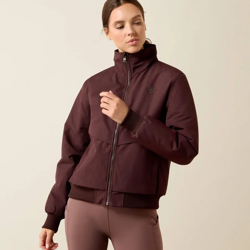 Ariat Ladies Stable 2.0 Insulated Jacket - Chocolate Plum-5
