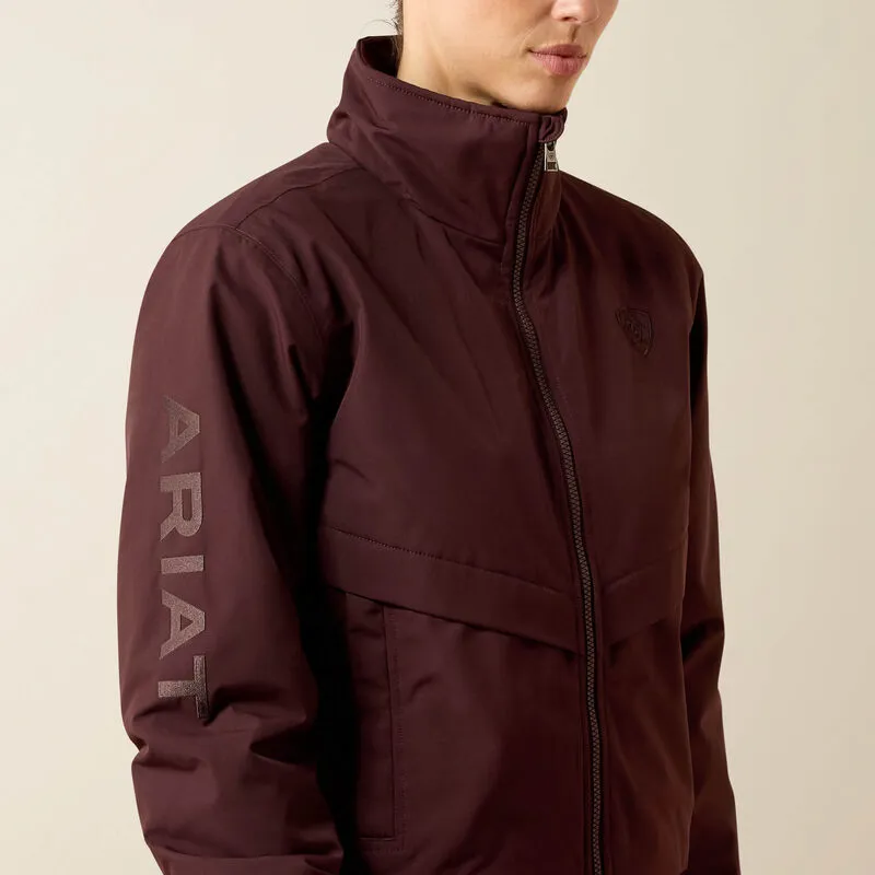 Ariat Ladies Stable 2.0 Insulated Jacket - Chocolate Plum-6