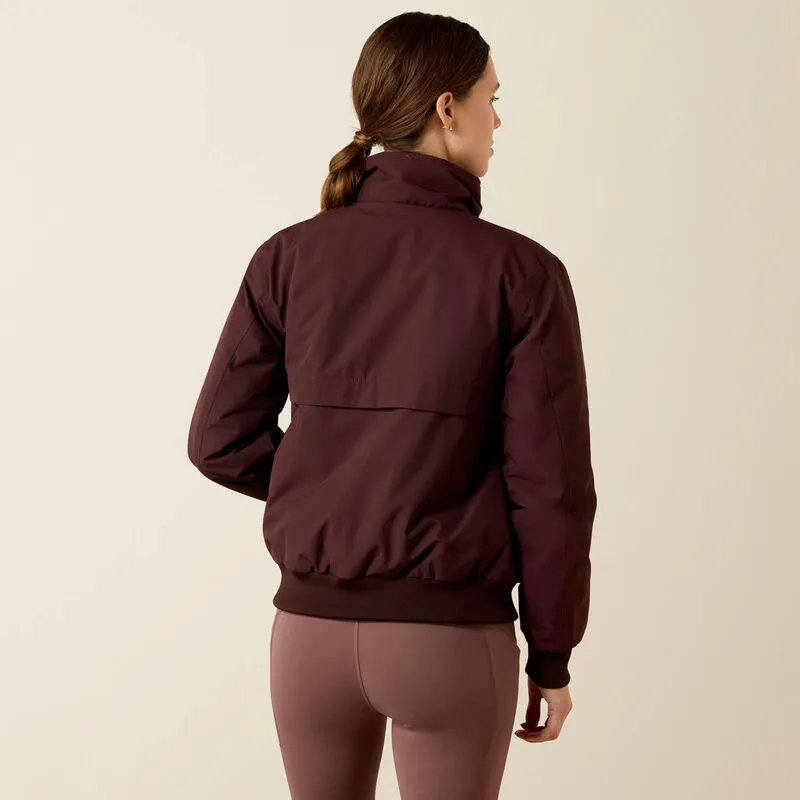 Ariat Ladies Stable 2.0 Insulated Jacket - Chocolate Plum-2
