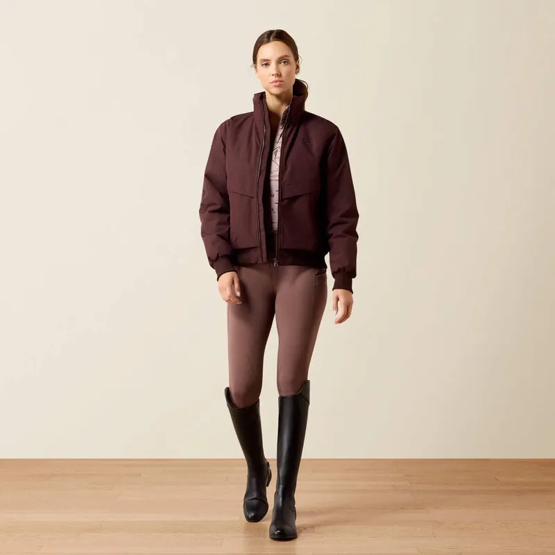 Ariat Ladies Stable 2.0 Insulated Jacket - Chocolate Plum-3