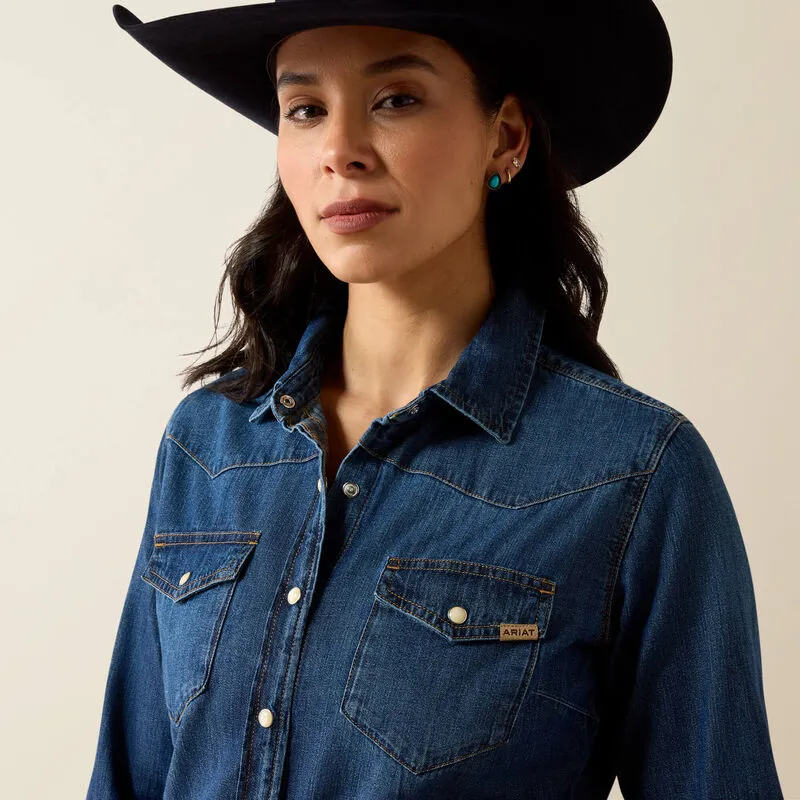 Ariat Ladies Farriday Shirt - Stella-4