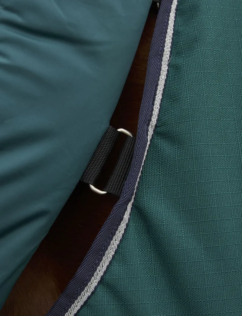 Weatherbeeta ComFiTec Plus Dynamic Turnout Rug Detach-A-Neck 100G - 6'0 Forest Green Navy-3