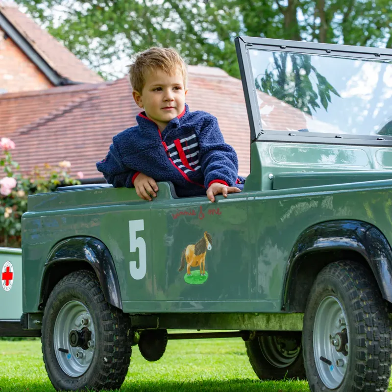 Shires Winnie and Me Fleece - Navy-1