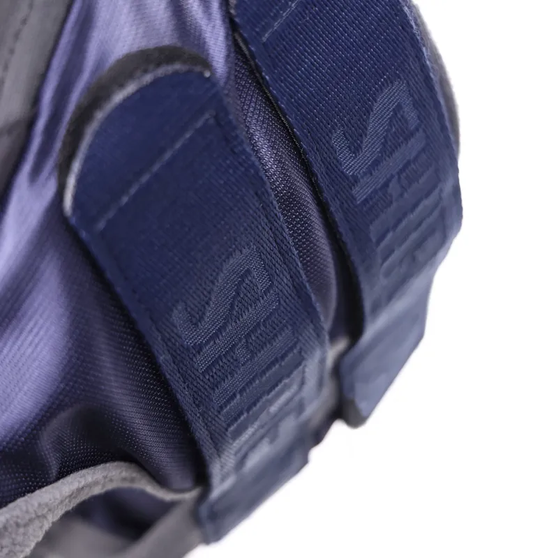 Shires FlyGuard Pro Deluxe Fly Mask With Ears and Nose - Navy-6
