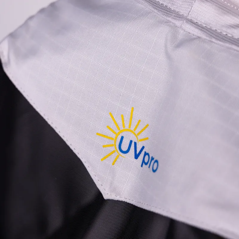 Shires FlyGuard Pro Sun Shade Fly Mask With Ears and Nose Fringe - White-1