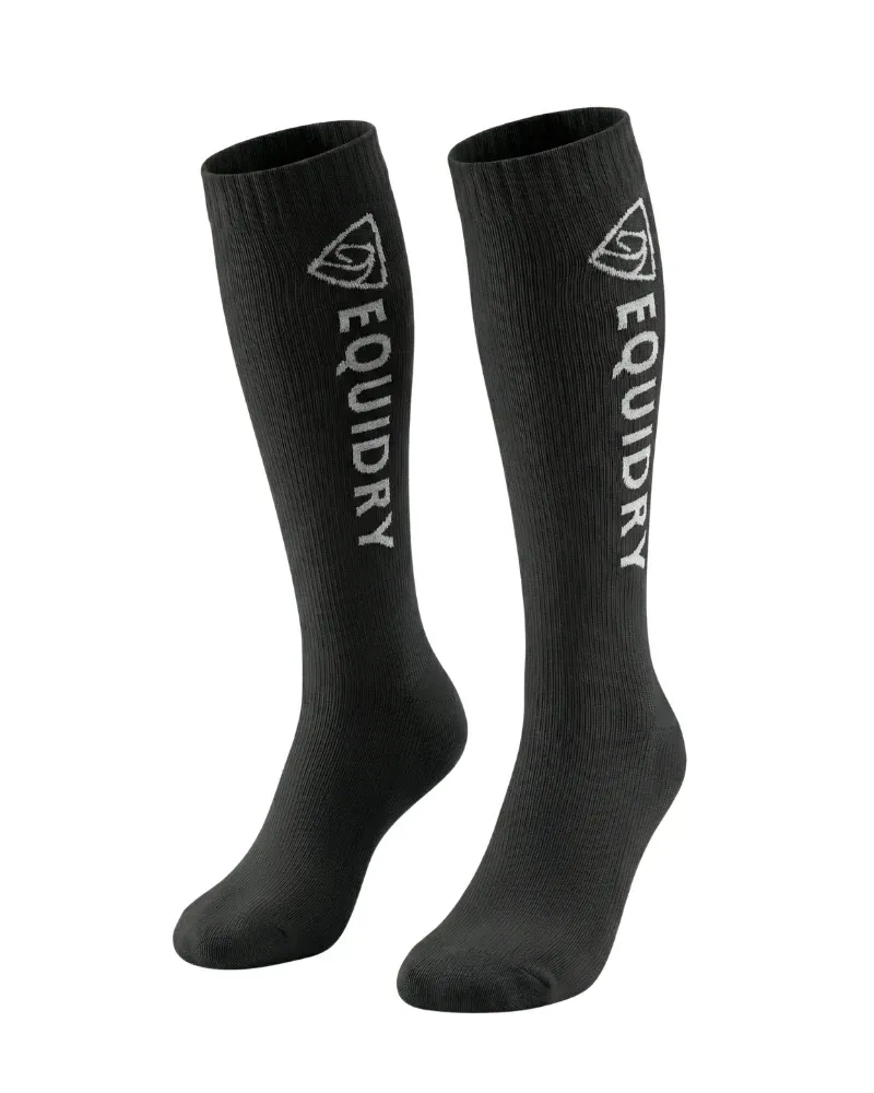 Equidry Waterproof Socks Black/ Grey