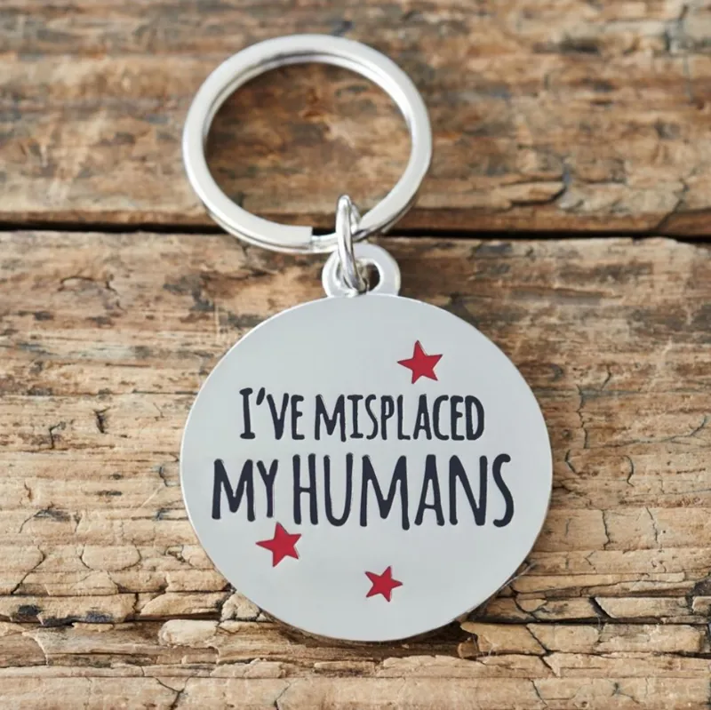 Sweet William Mischievous Mutts Pet Collar - Ive Misplaced my Humans