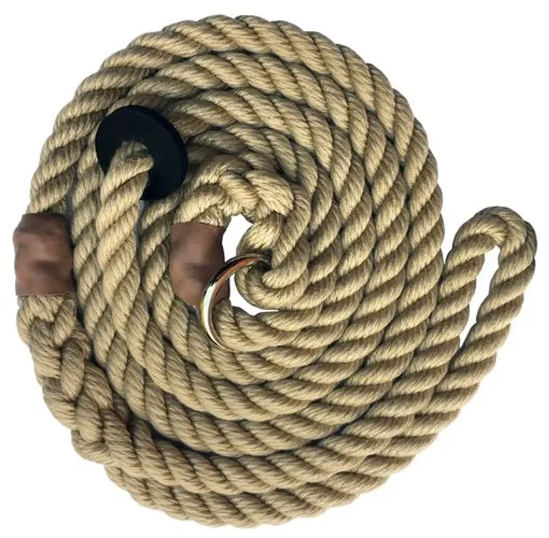 Sporting Saint Rope Slip Lead 8mm - Natural